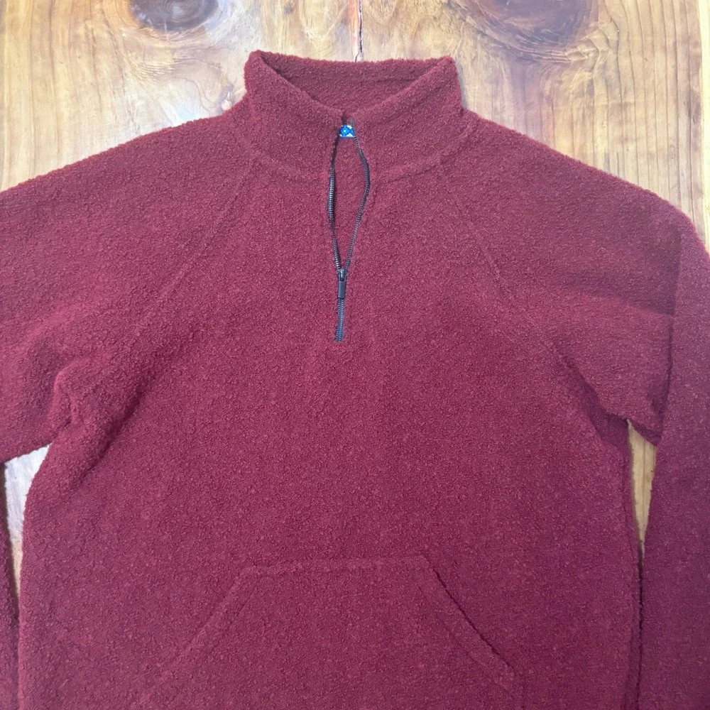 Petros Men's Shirt Jacket Cardigan Sweater Long Sleeve Merino Wool 1/4 Zip XX24